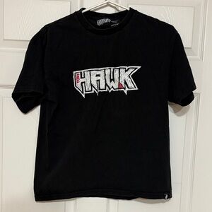 Tony Hawk Black Cotton T-Shirt